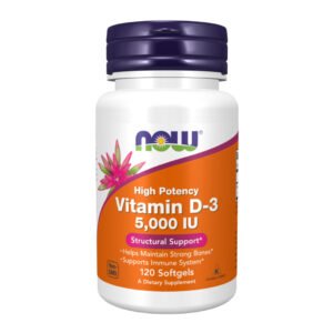 Vitamin D-3 5000 IU Softgels (120)